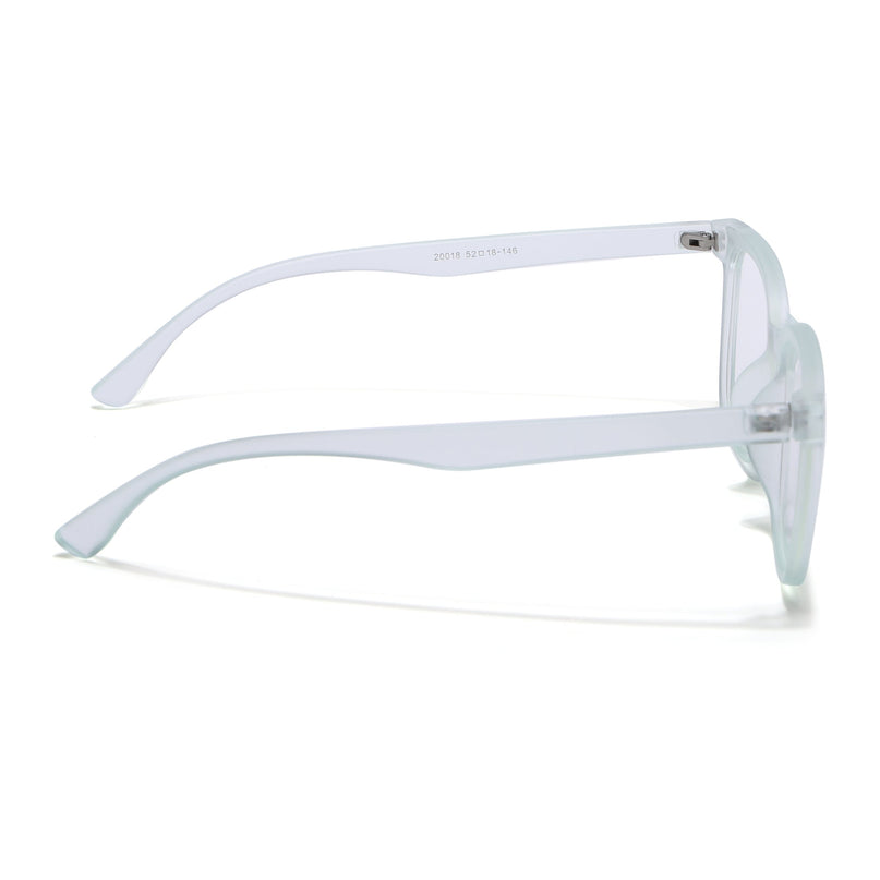 Eyejack Canment Sea Green Square Eyeglasses for Men & Women (CM20018FCL1847-C10)