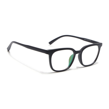 Eyejack Canment Matt Black Square Eyeglasses for Men & Women (CM20019FCL1849-C2)