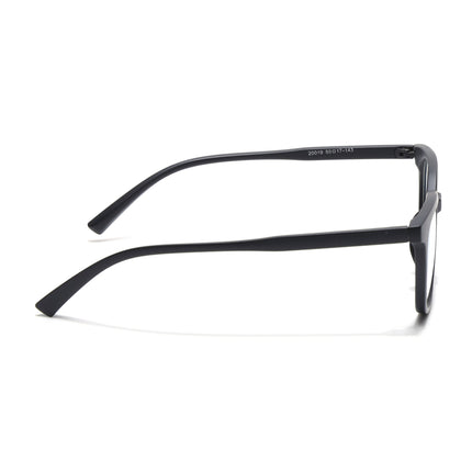 Eyejack Canment Matt Black Square Eyeglasses for Men & Women (CM20019FCL1849-C2)