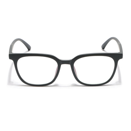 Eyejack Canment Olive Square Eyeglasses for Men & Women (CM20019FCL1855-C8)