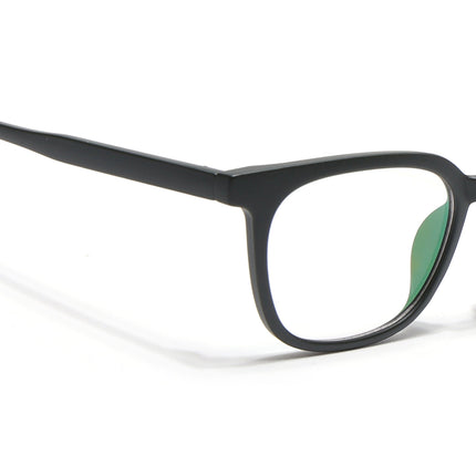 Eyejack Canment Olive Square Eyeglasses for Men & Women (CM20019FCL1855-C8)