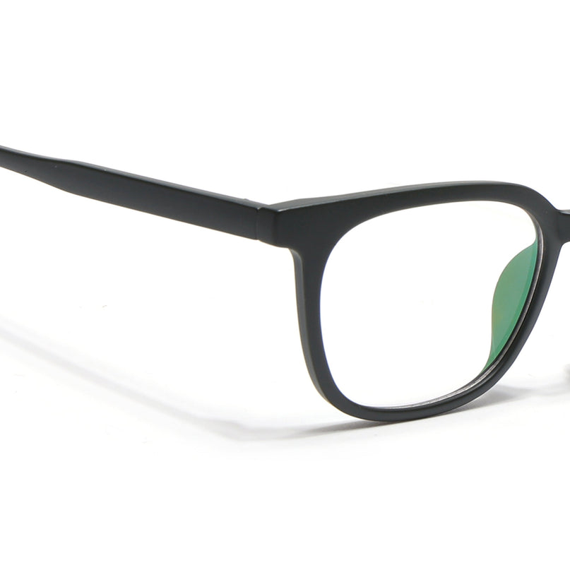 Eyejack Canment Olive Square Eyeglasses for Men & Women (CM20019FCL1855-C8)