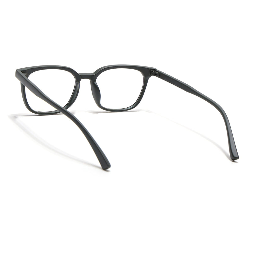 Eyejack Canment Olive Square Eyeglasses for Men & Women (CM20019FCL1855-C8)