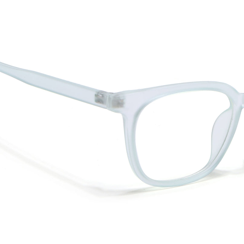 Eyejack Canment Sea Green Square Eyeglasses for Men & Women (CM20019FCL1857-C10)