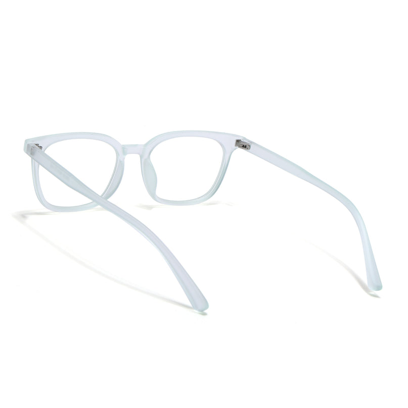 Eyejack Canment Sea Green Square Eyeglasses for Men & Women (CM20019FCL1857-C10)