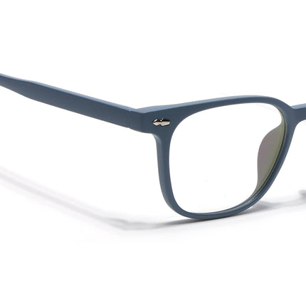 Eyejack Canment Sky Blue Square Eyeglasses for Men & Women (CM20020FCL1863-C6)