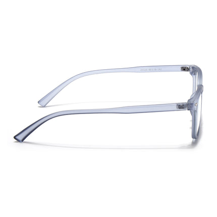 Eyejack Canment Blue Square Eyeglasses for Men & Women (CM20020FCL1864-C7)