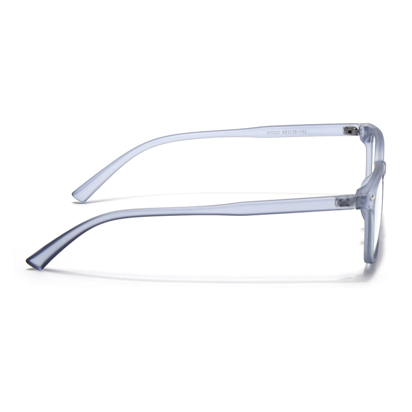 Eyejack Canment Blue Square Eyeglasses for Men & Women (CM20020FCL1864-C7)