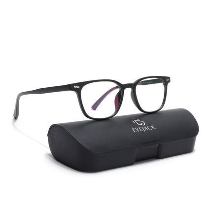 Eyejack Canment Olive Square Eyeglasses for Men & Women (CM20020FCL1865-C8)