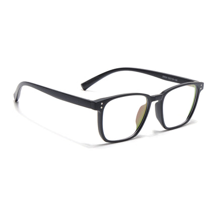 Eyejack Canment Matt Black Square Eyeglasses for Men & Women (CM20024FCL1869-C2)