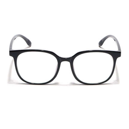 Eyejack Canment Shine Black Round Eyeglasses for Men & Women (CM20030FCL1878-C1)