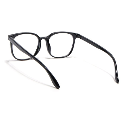 Eyejack Canment Shine Black Round Eyeglasses for Men & Women (CM20030FCL1878-C1)