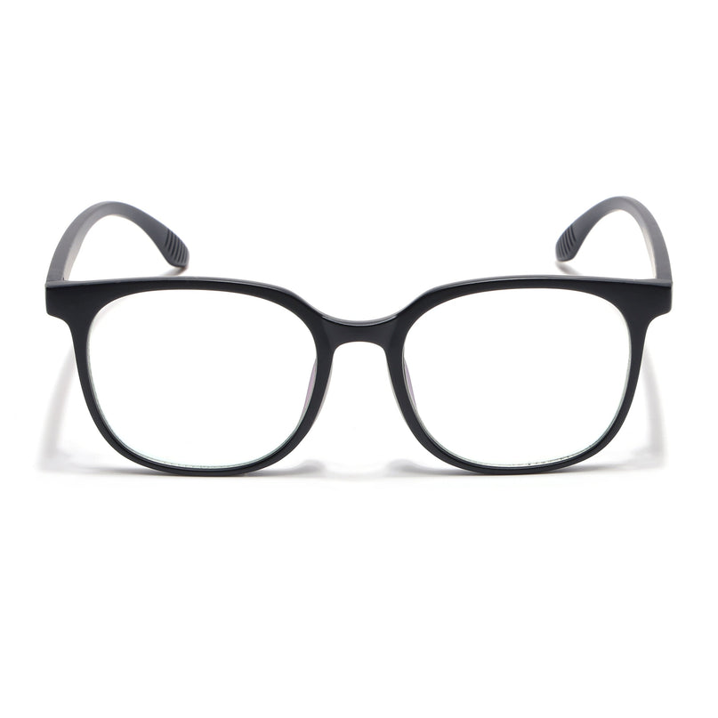 Eyejack Canment Matt Black Round Eyeglasses for Men & Women (CM20030FCL1879-C2)