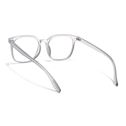 Eyejack Canment Grey Round Eyeglasses for Men & Women (CM20030FCL1880-C3)