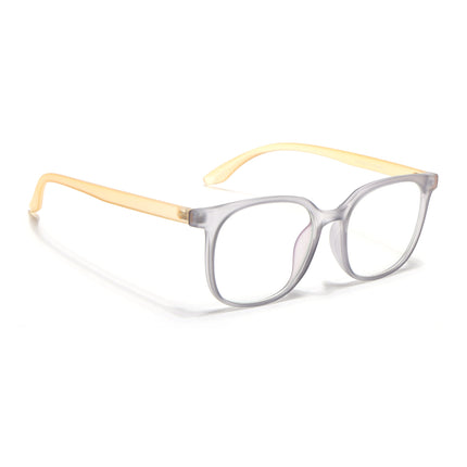 Eyejack Canment Grey Round Eyeglasses for Men & Women (CM20030FCL1881-C4)