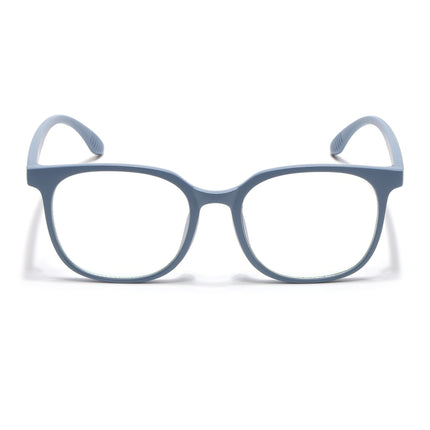 Eyejack Canment Sky Blue Round Eyeglasses for Men & Women (CM20030FCL1883-C6)