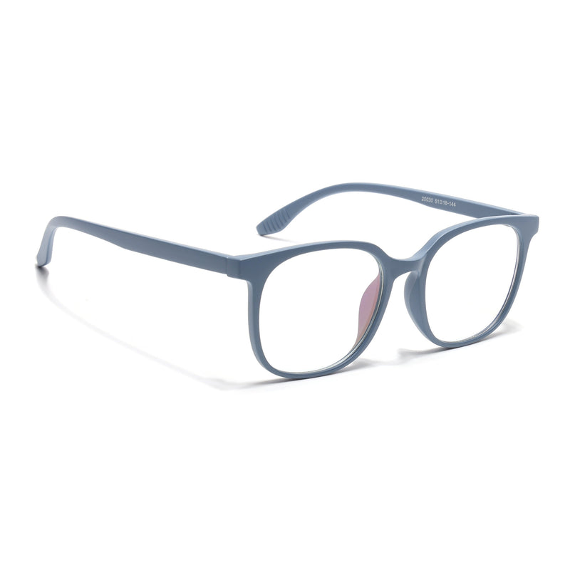 Eyejack Canment Sky Blue Round Eyeglasses for Men & Women (CM20030FCL1883-C6)