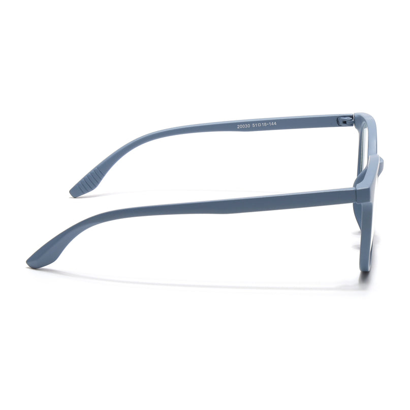 Eyejack Canment Sky Blue Round Eyeglasses for Men & Women (CM20030FCL1883-C6)