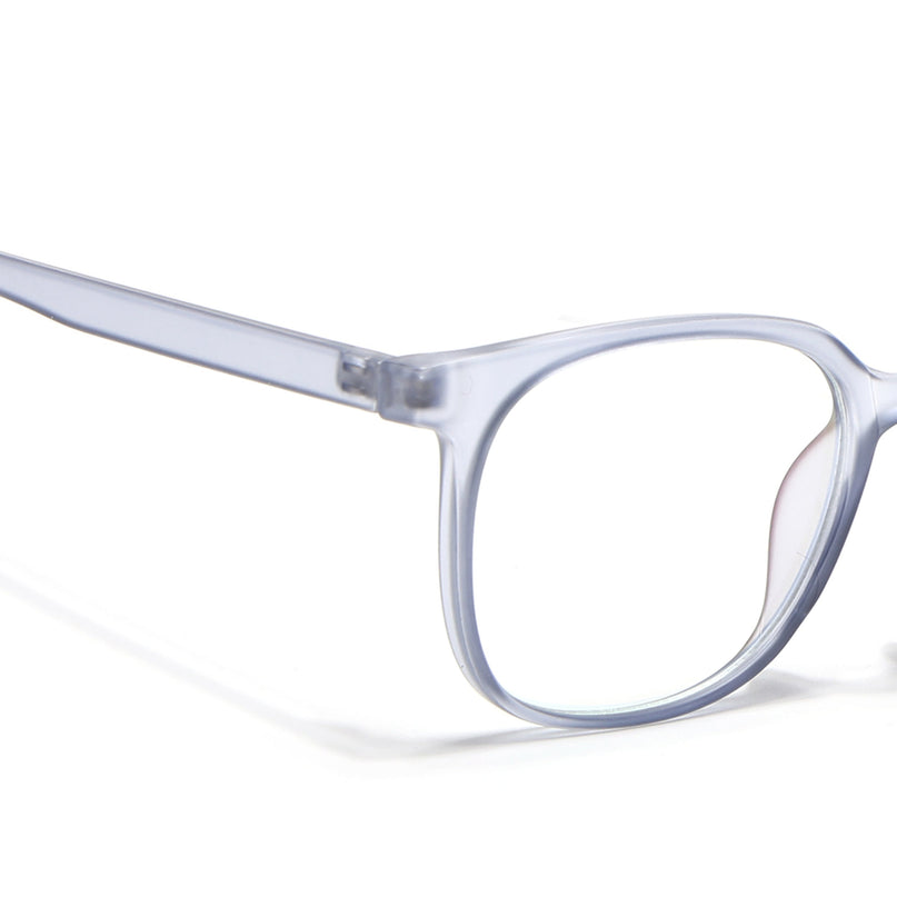Eyejack Canment Blue Round Eyeglasses for Men & Women (CM20030FCL1884-C7)