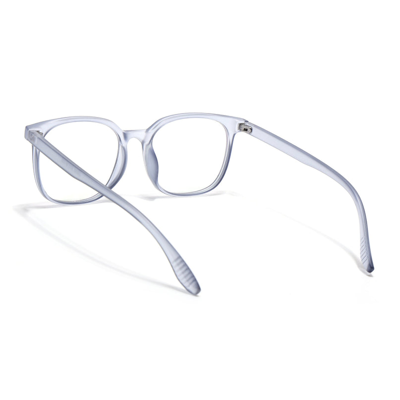 Eyejack Canment Blue Round Eyeglasses for Men & Women (CM20030FCL1884-C7)