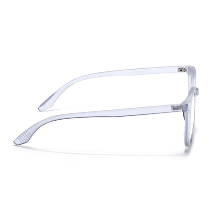 Eyejack Canment Blue Round Eyeglasses for Men & Women (CM20030FCL1884-C7)