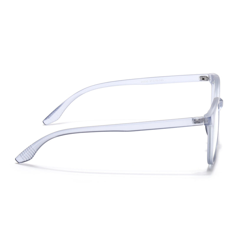 Eyejack Canment Blue Round Eyeglasses for Men & Women (CM20030FCL1884-C7)