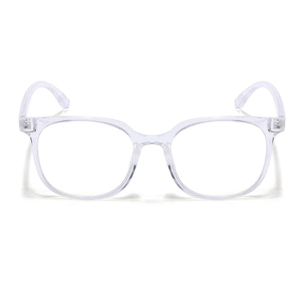 Eyejack Canment Transparent Round Eyeglasses for Men & Women (CM20030FCL1886-C9)
