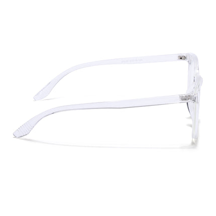 Eyejack Canment Transparent Round Eyeglasses for Men & Women (CM20030FCL1886-C9)