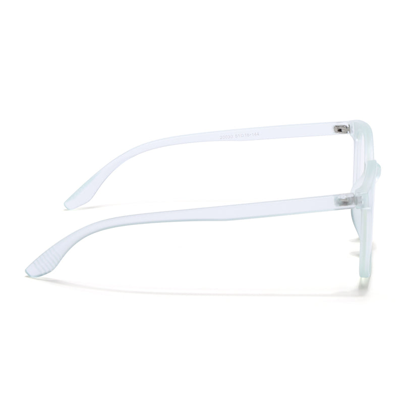 Eyejack Canment Sea Green Round Eyeglasses for Men & Women (CM20030FCL1887-C10)