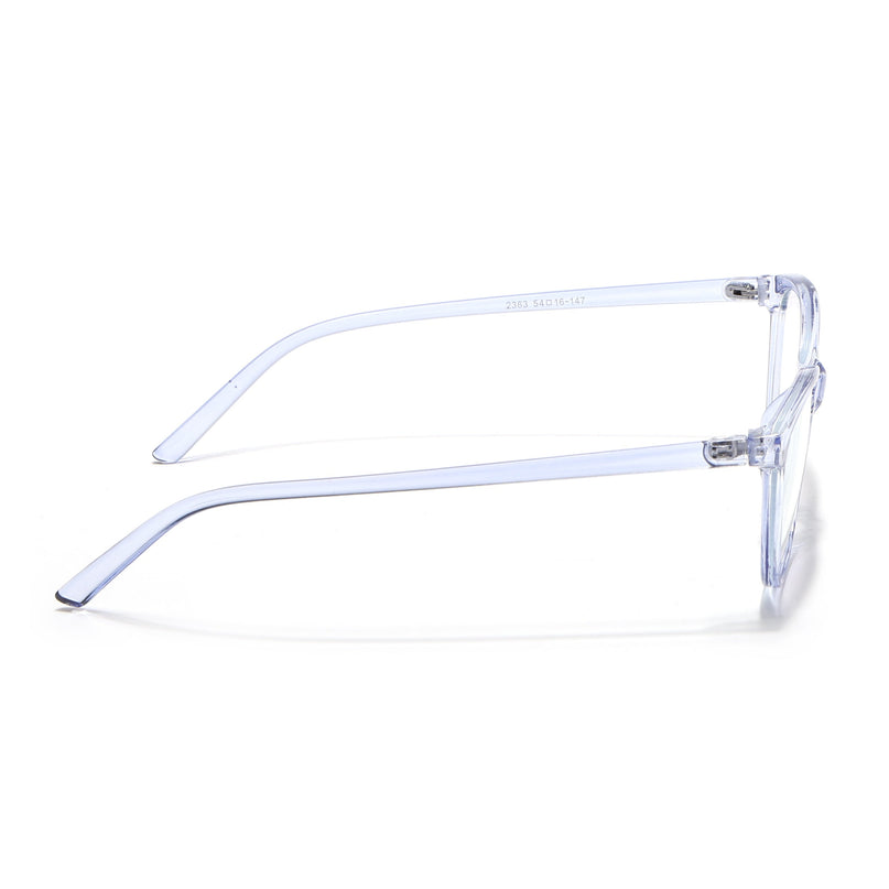 Eyejack Canment Blue Cateye Eyeglasses for Women (CM2363FCL1767-C2)