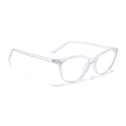 Eyejack Canment Sea Green Cateye Eyeglasses for Women (CM2363FCL1769-C4)
