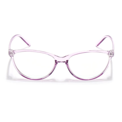Eyejack Canment Purple Cateye Eyeglasses for Women (CM2363FCL1770-C5)