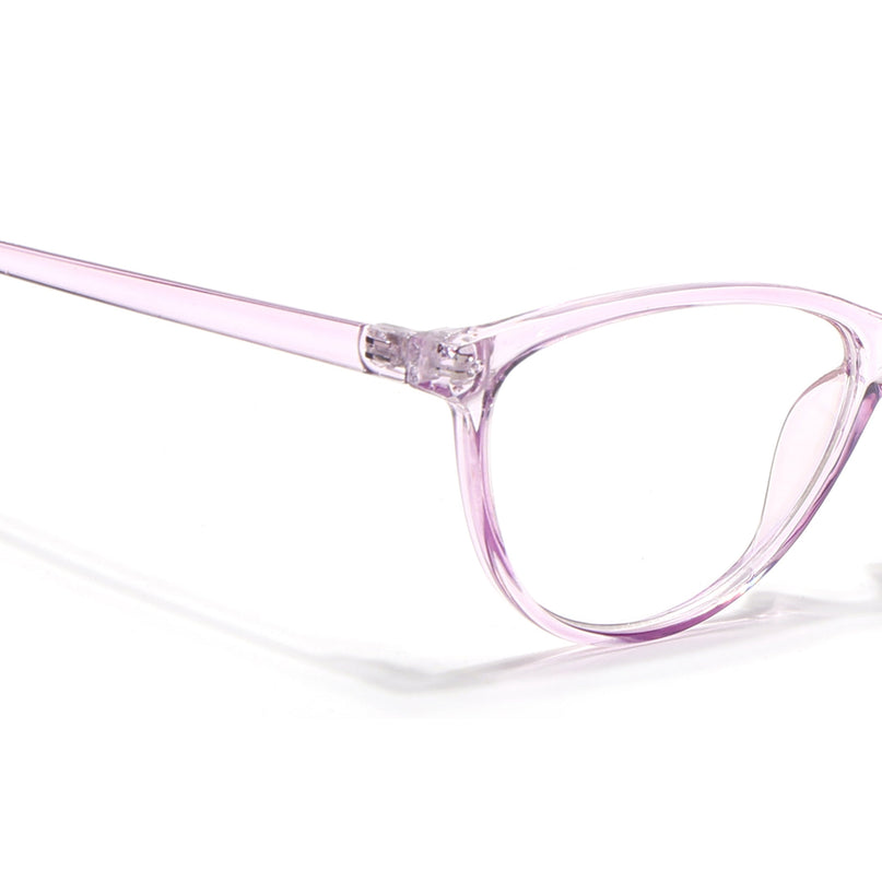 Eyejack Canment Purple Cateye Eyeglasses for Women (CM2363FCL1770-C5)