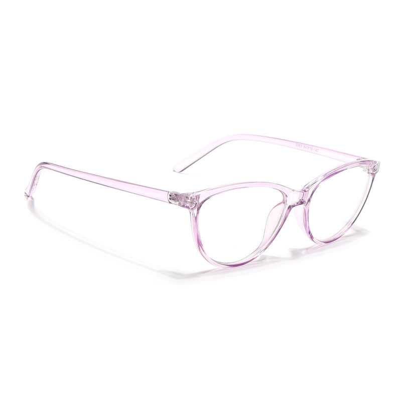 Eyejack Canment Purple Cateye Eyeglasses for Women (CM2363FCL1770-C5)
