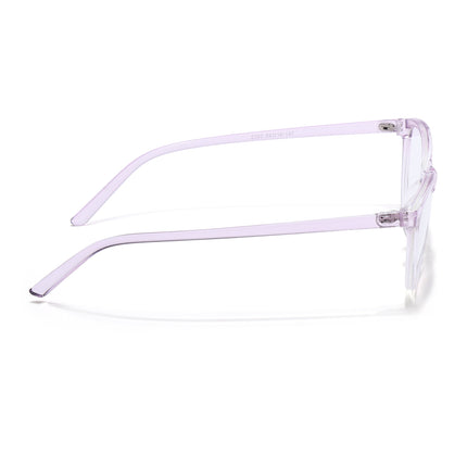 Eyejack Canment Light Purple Cateye Eyeglasses for Women (CM2363FCL1771-C6)