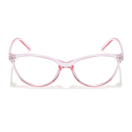 Eyejack Canment Pink Cateye Eyeglasses for Women (CM2363FCL1772-C7)