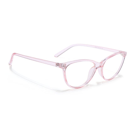 Eyejack Canment Pink Cateye Eyeglasses for Women (CM2363FCL1772-C7)