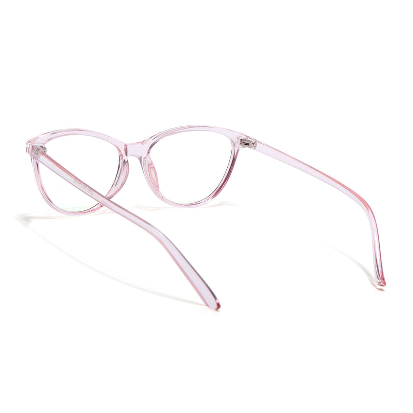 Eyejack Canment Pink Cateye Eyeglasses for Women (CM2363FCL1772-C7)
