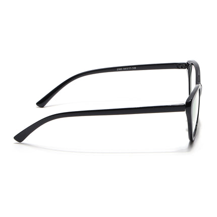 Eyejack Canment Black Cateye Eyeglasses for Women (CM2383FCL1774-C1)