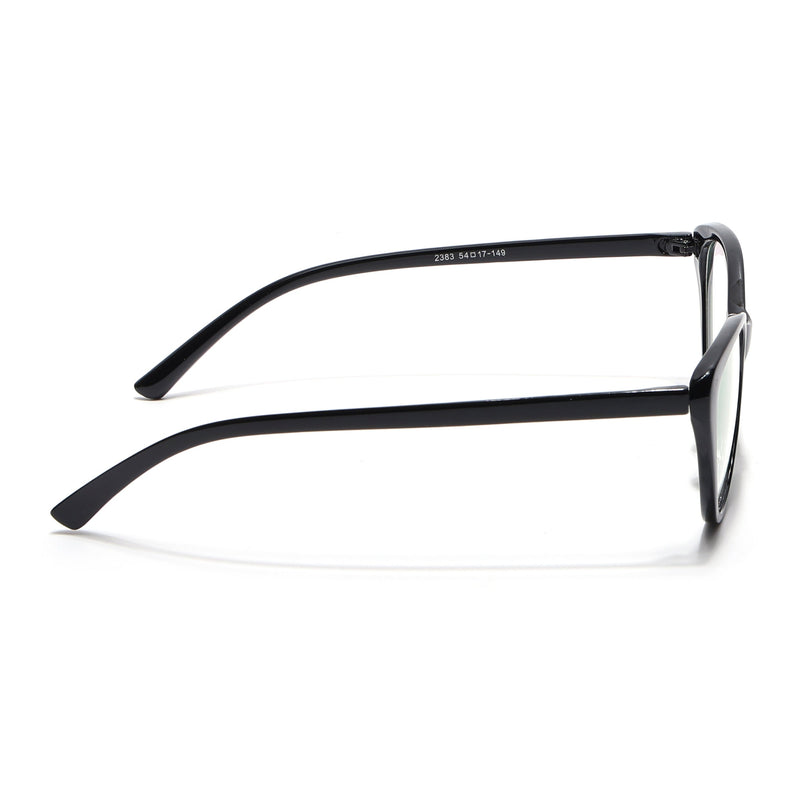 Eyejack Canment Black Cateye Eyeglasses for Women (CM2383FCL1774-C1)