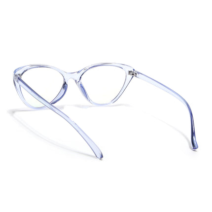 Eyejack Canment Blue Cateye Eyeglasses for Women (CM2383FCL1775-C2)