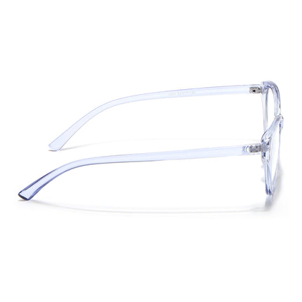 Eyejack Canment Blue Cateye Eyeglasses for Women (CM2383FCL1775-C2)