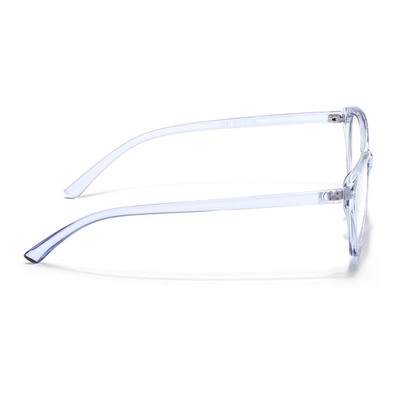 Eyejack Canment Blue Cateye Eyeglasses for Women (CM2383FCL1775-C2)