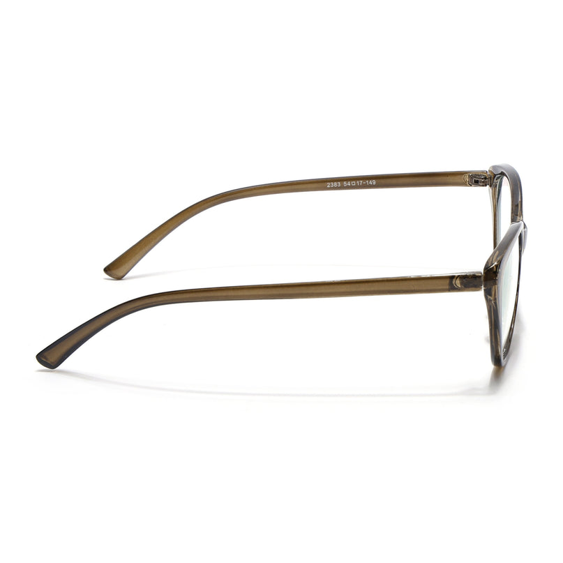 Eyejack Canment Olive Cateye Eyeglasses for Women (CM2383FCL1776-C3)