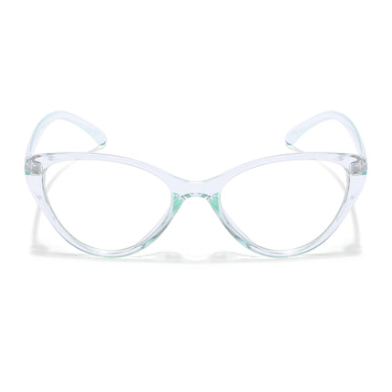Eyejack Canment Sea Green Cateye Eyeglasses for Women (CM2383FCL1777-C4)