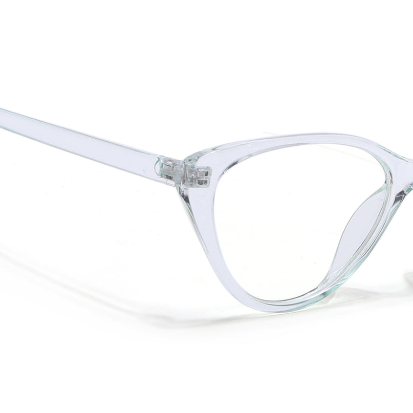 Eyejack Canment Sea Green Cateye Eyeglasses for Women (CM2383FCL1777-C4)