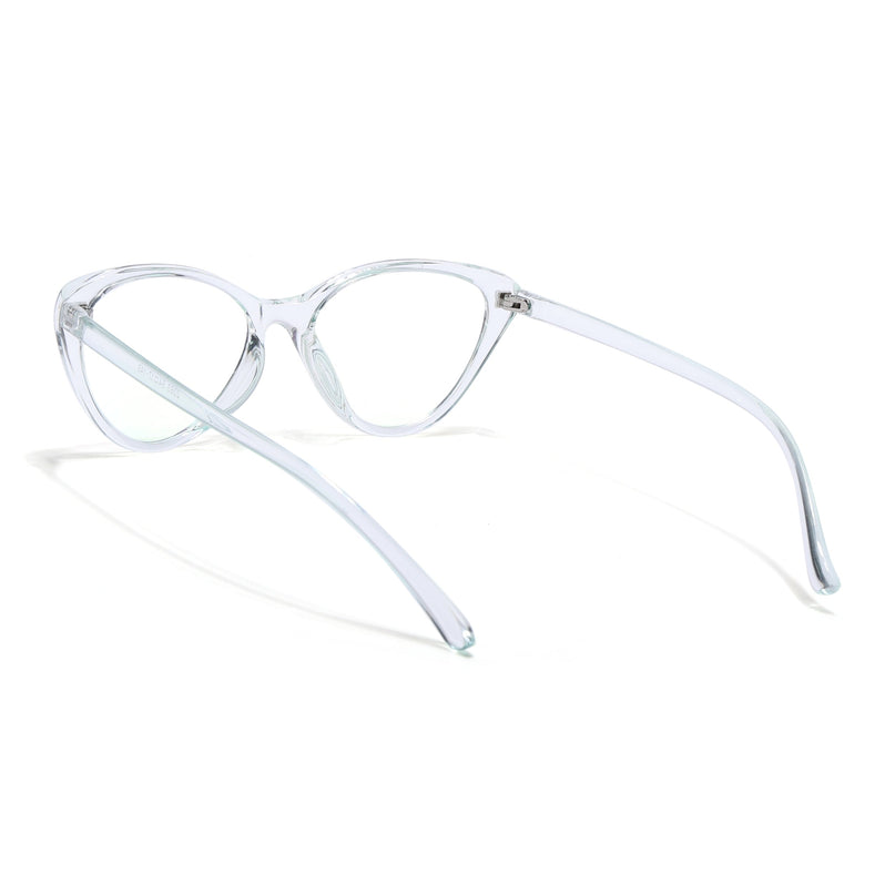 Eyejack Canment Sea Green Cateye Eyeglasses for Women (CM2383FCL1777-C4)