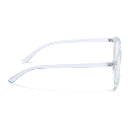 Eyejack Canment Sea Green Cateye Eyeglasses for Women (CM2383FCL1777-C4)