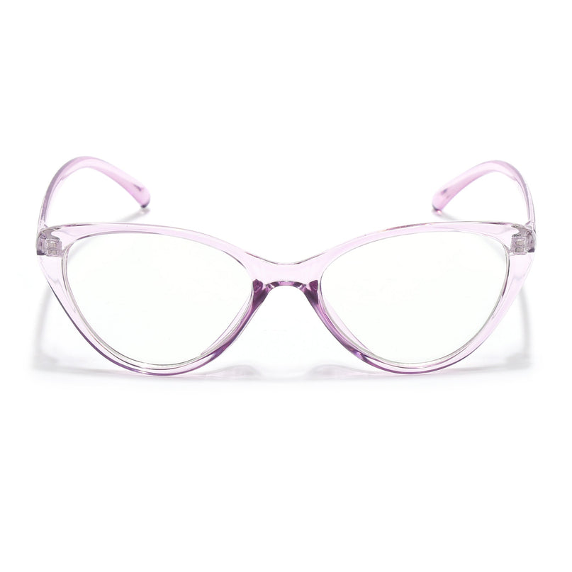 Eyejack Canment Purple Cateye Eyeglasses for Women (CM2383FCL1778-C5)