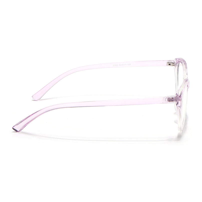 Eyejack Canment Light Purple Cateye Eyeglasses for Women (CM2383FCL1779-C6)